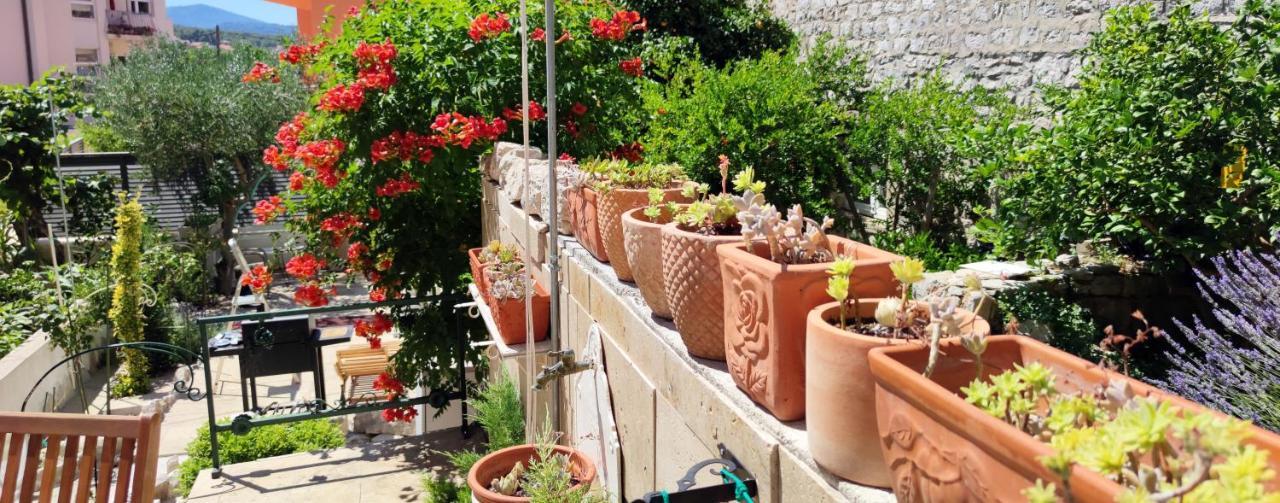 Apartment Alena With Terrace And Garden Center Jelsa Елса Экстерьер фото